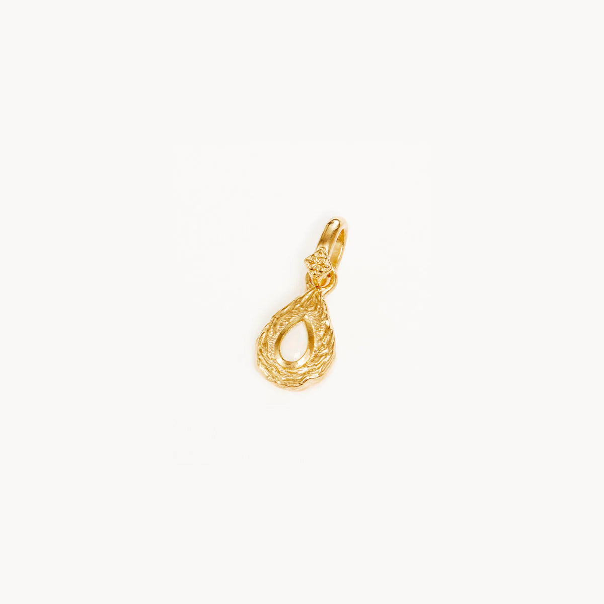 by charlotte - with love birthstone pendant - gold